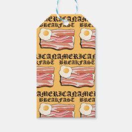 Etiqueta Para Presente Mikitiez american café da manhã bacon ovo july pic