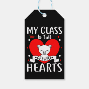 Etiqueta Para Presente Minha Classe É Cheio De Namorados De Corações D