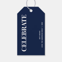 Minimal CELEBRATE | Azul Marinho de Férias