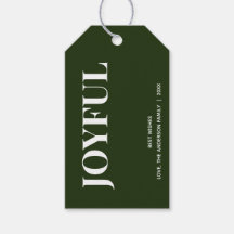 Minimal JOYFUL | Verde Floresta Feriado