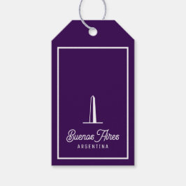 Etiqueta Para Presente Mínimo, Elegante Buenos Aires, Argentina