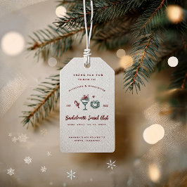 Etiqueta Para Presente Mistletoe e Margaritas | Despedida de Solteira de
