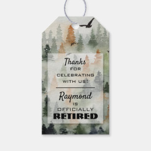 Etiqueta Para Presente Misty Forest Party Favor Hang Tags