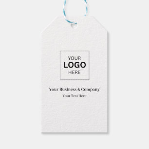 Etiqueta Para Presente Modelo de logotipo de negócios personalizado