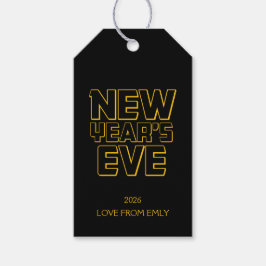 Etiqueta Para Presente Modern New Year’s Eve Party