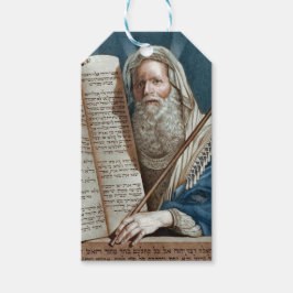 Etiqueta Para Presente Moisés e os Dez Mandamentos