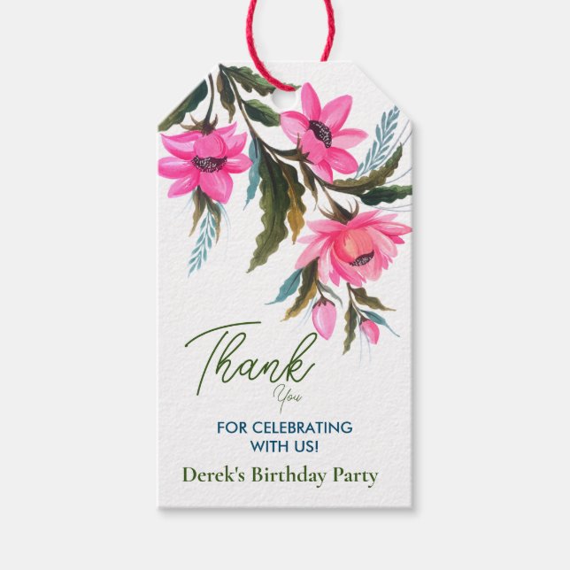 Etiqueta Para Presente  Momento de Aniversário  (Frente)