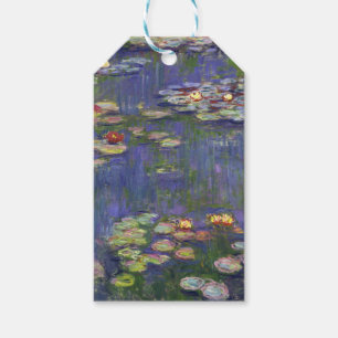 Etiqueta Para Presente Monet Water Lily