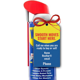 Etiqueta Para Presente Movimentos Suaves Começam Aqui, Aquecendo Famílias