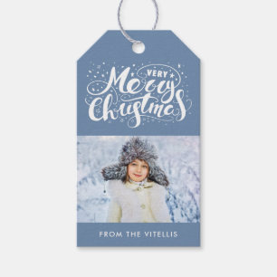 Etiqueta Para Presente Muito o presente da foto do Feliz Natal etiqueta o