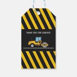 Etiqueta Para Presente Muito Obrigado Presente Festa de Crianças de Const