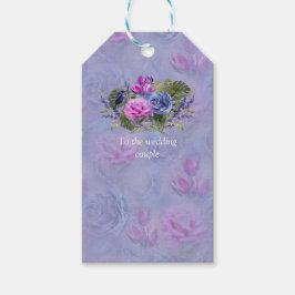 Etiqueta Para Presente Muito Peri Watercolor, Rosas, Tulips Gift Tags