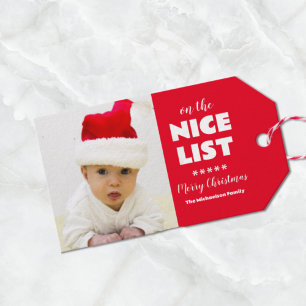 Etiqueta Para Presente Na Lista Nice Foto De Natal