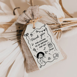 Etiqueta Para Presente Na Minha Era De Aniversário