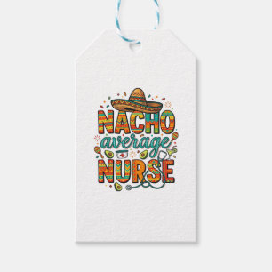 Etiqueta Para Presente Nacho Enfermeira Média Fiesta Vector Camisa Design
