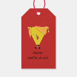 Etiqueta Para Presente Nacho Santa Claus