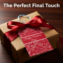 Namorados do padrão cardíaco vermelho