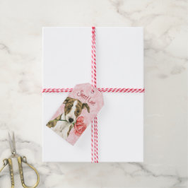 Etiqueta Para Presente Namorados Rosa Whippet