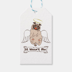 Etiqueta Para Presente Não foi uma citação engraçada do meu anjo