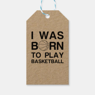 Etiqueta Para Presente Nascer de jogar basquete