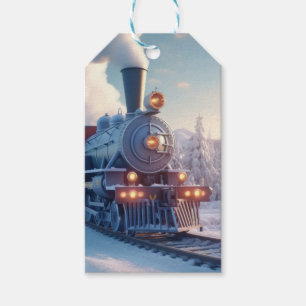 Etiqueta Para Presente Natais vintages Expressos na Arte de Férias na Nev