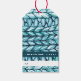 Etiqueta Para Presente Natal Azul