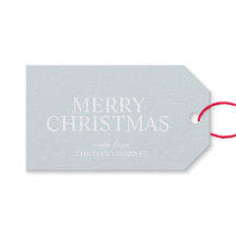 Natal Azul Personalizado Elegante Clássico Feliz