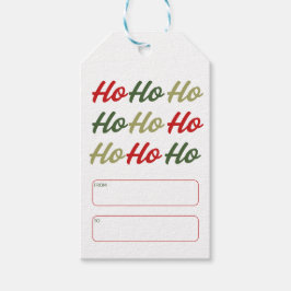 Etiqueta Para Presente Natal Caligrafia Ho Ho Ho