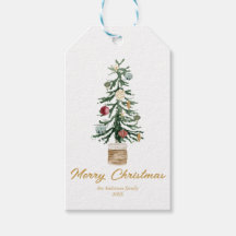 Natal da Árvore de Ornamentos Dourados Modernos de