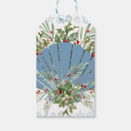 Etiqueta Para Presente Natal da Costa do Mar Azul