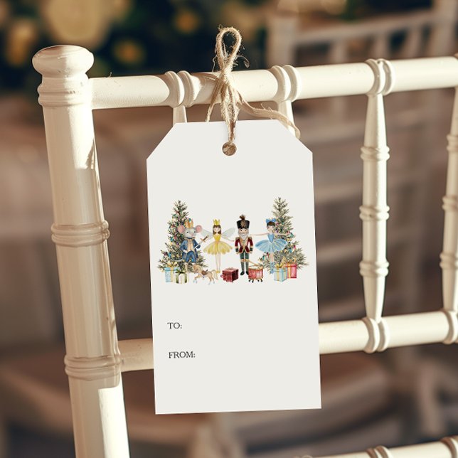 Etiqueta Para Presente Natal da Quebra-Nozes  (Criador carregado)
