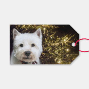 Etiqueta Para Presente Natal de Westie