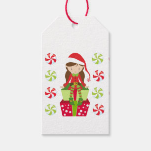 Etiqueta Para Presente Natal do Candy Crush Elf