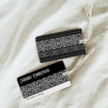 Natal do Suor Escandinavo Negro e Branco