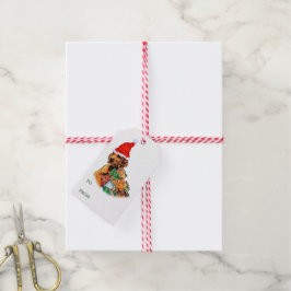 Etiqueta Para Presente Natal dos Setores Irlandeses