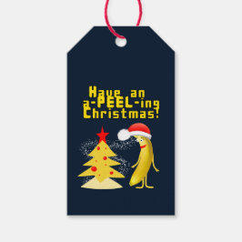 Etiqueta Para Presente Natal e banana