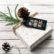 Natal HoHo Holly Branches Candy Cane