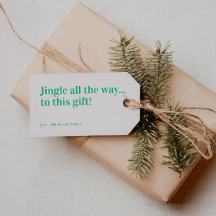 Etiqueta Para Presente Natal Jingle All The Way