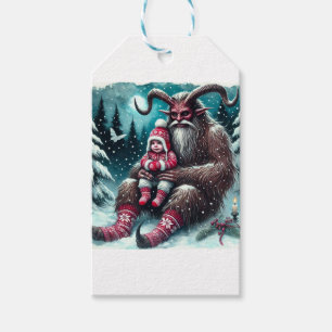 Etiqueta Para Presente Natal Krampus