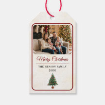Natal Moderno com Foto Personalizada da Família