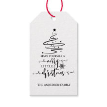 Natal moderno Tenha um pouco de feliz