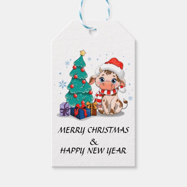 Etiqueta Para Presente Natal no Campo (Frente)