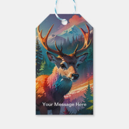 Etiqueta Para Presente Natal Winter Wonderland Holiday Season