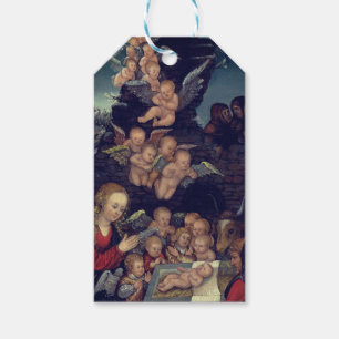 Etiqueta Para Presente NATIVIDADE do RENASCIMENTO do Tag CRANACH do