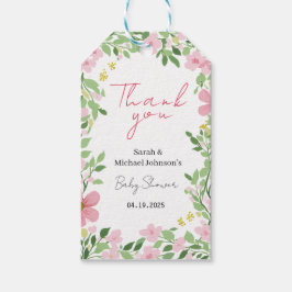 Etiqueta Para Presente Natural Garden Baby Shower