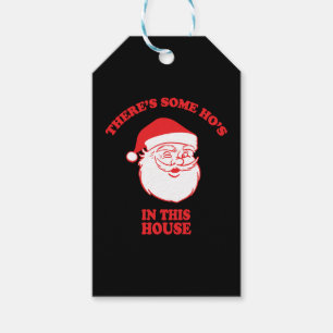 Etiqueta Para Presente Nesta Casa Engraçado Natal Papai Noel