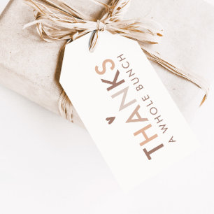 Etiqueta Para Presente Neutro Sexo Moderno Neutro Muito Obrigado