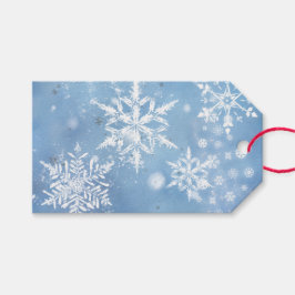 Etiqueta Para Presente Neve de Natal Maravilhosa
