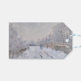 Etiqueta Para Presente Neve na Argentina (por Claude Monet)
