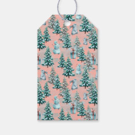 Etiqueta Para Presente Neves de Natal, Árvores de Natal, Presentes e